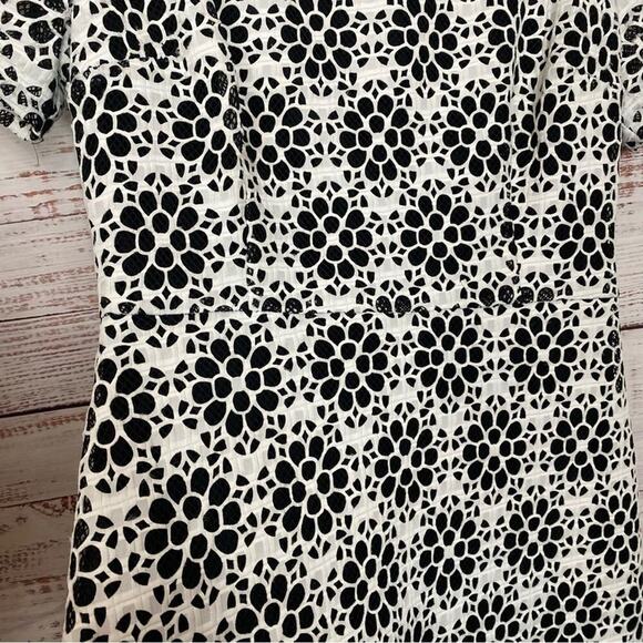 BIGIO Collection short sleeve collared‎ floral print size 10 midi Dress - Picture 9 of 10